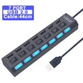 USB Hub 3.0 – 4 or 7 Port High-Speed Splitter with Individual Switches | AKT TECH