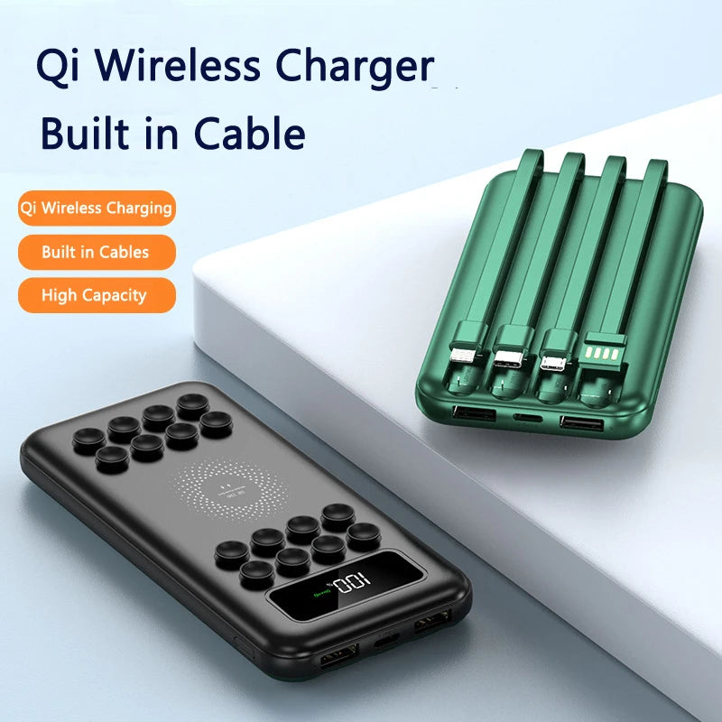 Wireless Magnetic Power Bank 20000mAh – MagSafe Compatible Fast Charging for iPhone & Android