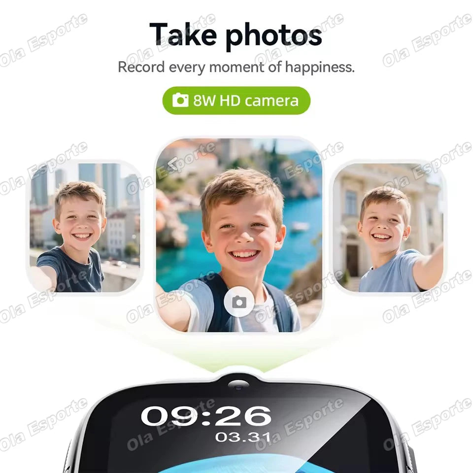 Kids 4G GPS Smartwatch – SIM Card, Video Call, SOS, Sleep Tracker | AKT TECH