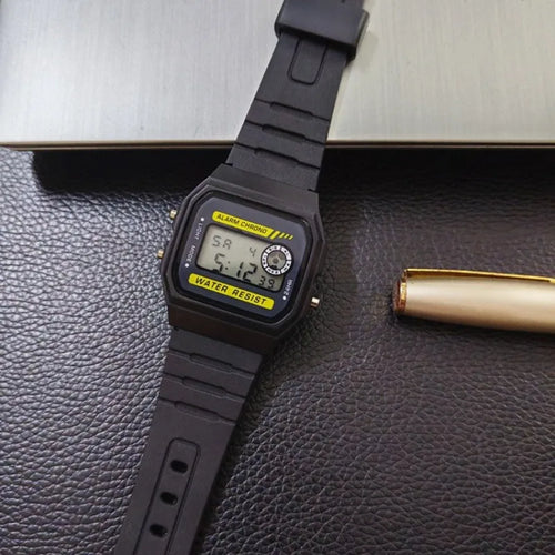 Electronic watch, fashionable student multi-function digital display timing outdoor sports electronic watch
