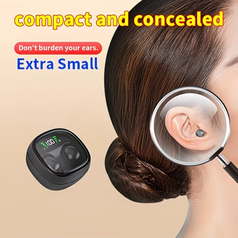 MINI13-5.3 wireless bluetooth headset small earbuds sleep work sports invisible headphones HD HIFI bass sound quality earphones
