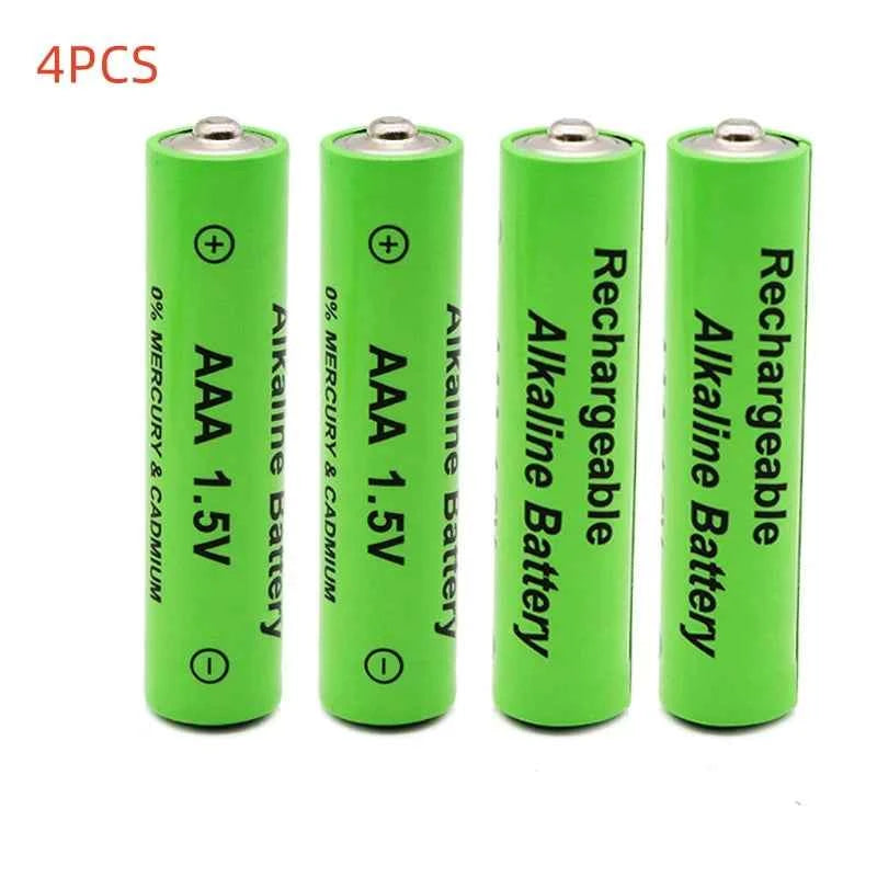 Rechargeable AA & AAA Batteries 1.5V – Long-Lasting for Remotes, Mice & More