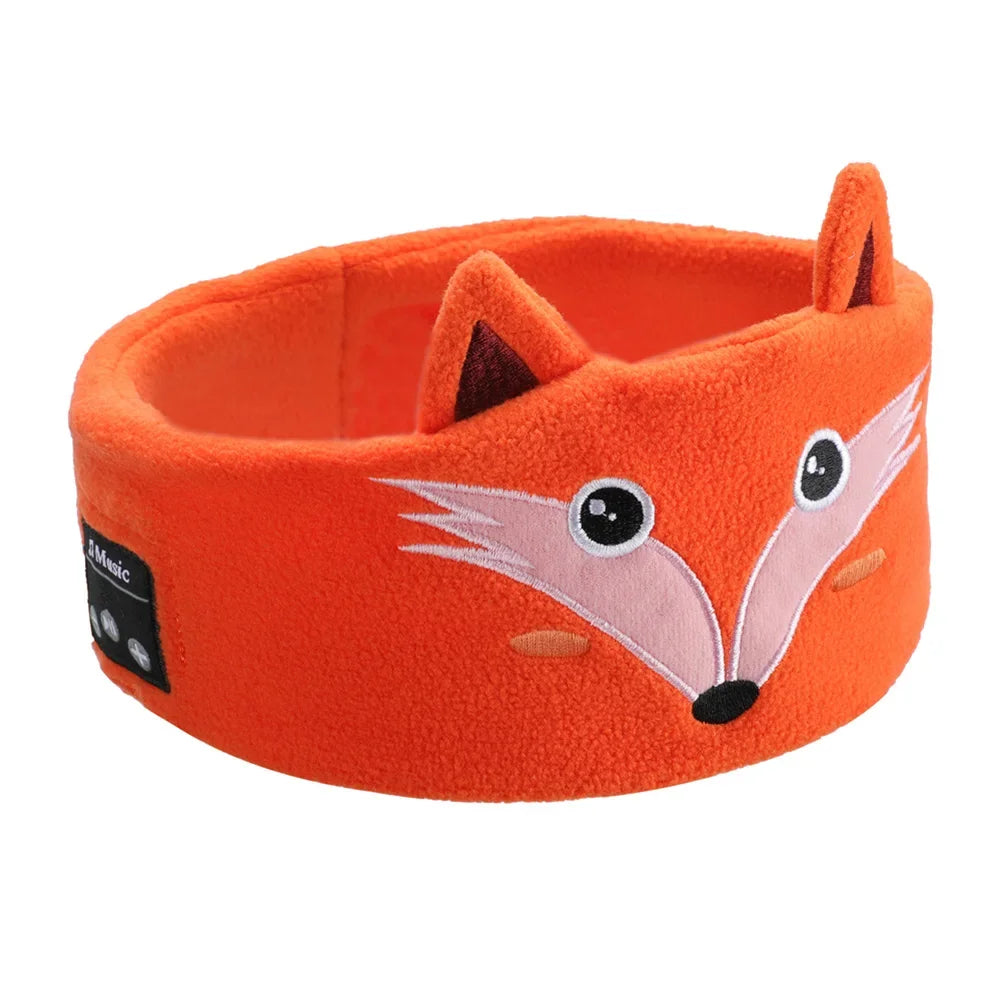 Bluetooth Headphone Kid Sleep Mask Bluetooth 5.0 Stereo Music Player Support Handsfree Soft Music Headband For Children Gifts