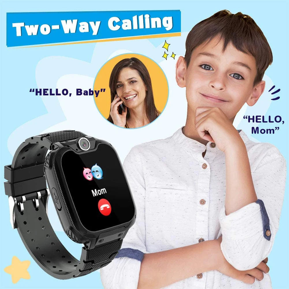 Kids Music Smart Watch Kids Smart Watch Listen Music Play Games Make Calls Selfie Recorder with 400mAh Battery