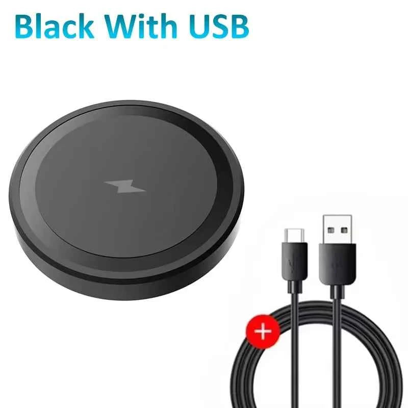 15W MagSafe Magnetic Wireless Charger – Fast Charging for iPhone & AirPods