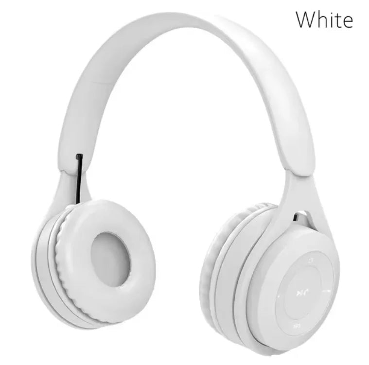 Macaron Headphones Kids Wireless Bluetooth Headphone Stereo Headband Gaming Headset with Mic Gamer Girl Gift for Mobile Tablet