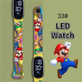 Kids LED Watch Touch Control Digital Watch Silicone Strap Waterproof Sport Wristwatch for Boys Girls Children Birthday Gift