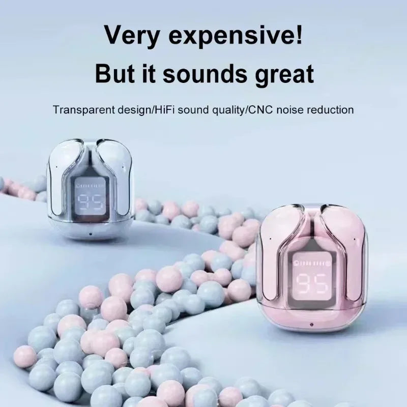 Wireless Mini Earbuds LED Power Digital Display TWS Wireless Headset Stereo Bluetooth Headphones for smartphones
