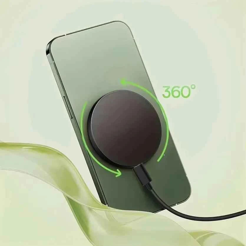 15W MagSafe Magnetic Wireless Charger – Fast Charging for iPhone & AirPods