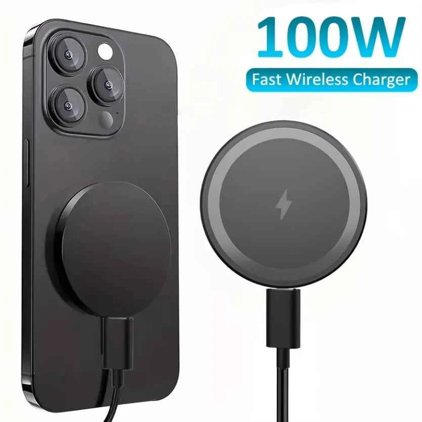 15W MagSafe Magnetic Wireless Charger – Fast Charging for iPhone & AirPods