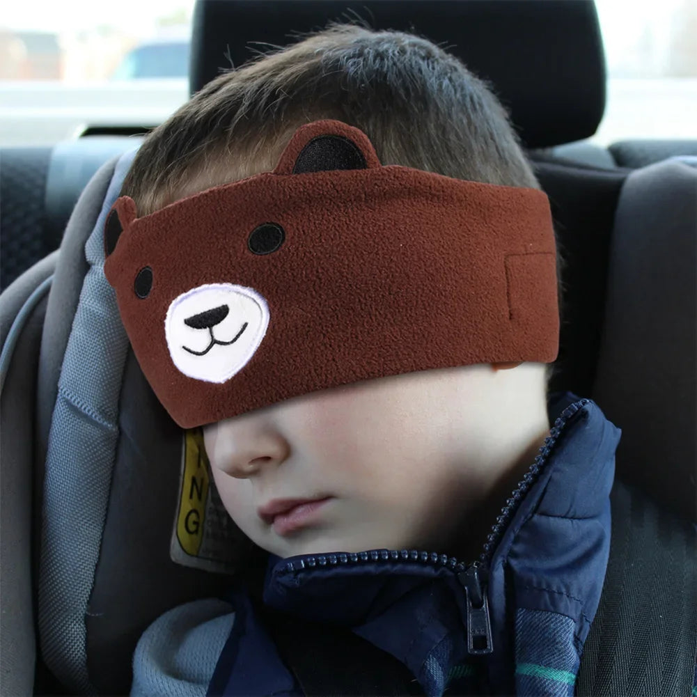 Kids Animal Bluetooth Sleep Headband – Soft Wireless Headphones, 10Hr Battery | AKT TECH