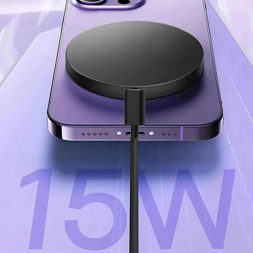 15W MagSafe Magnetic Wireless Charger – Fast Charging for iPhone & AirPods