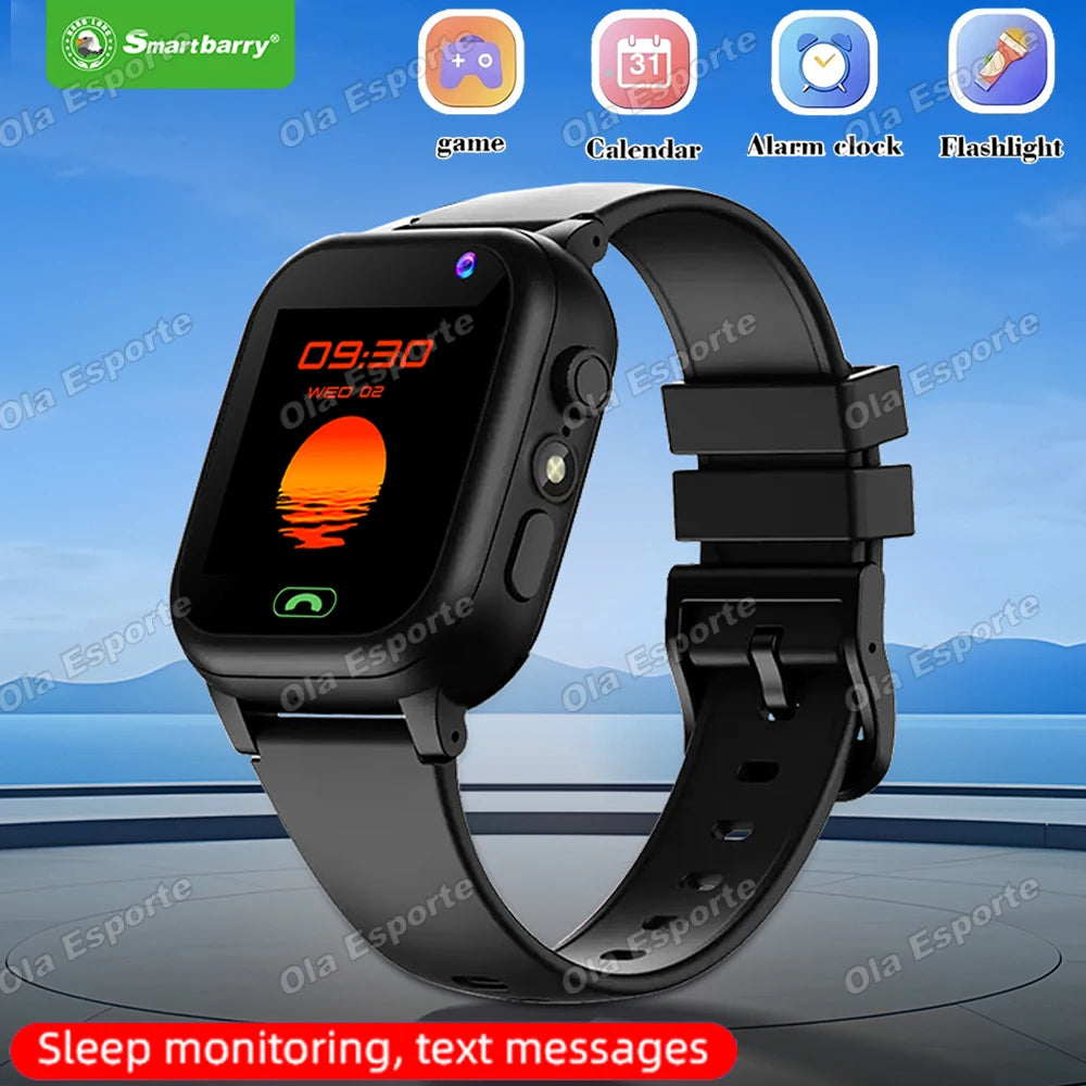 Kids 4G GPS Smartwatch – SIM Card, Video Call, SOS, Sleep Tracker | AKT TECH
