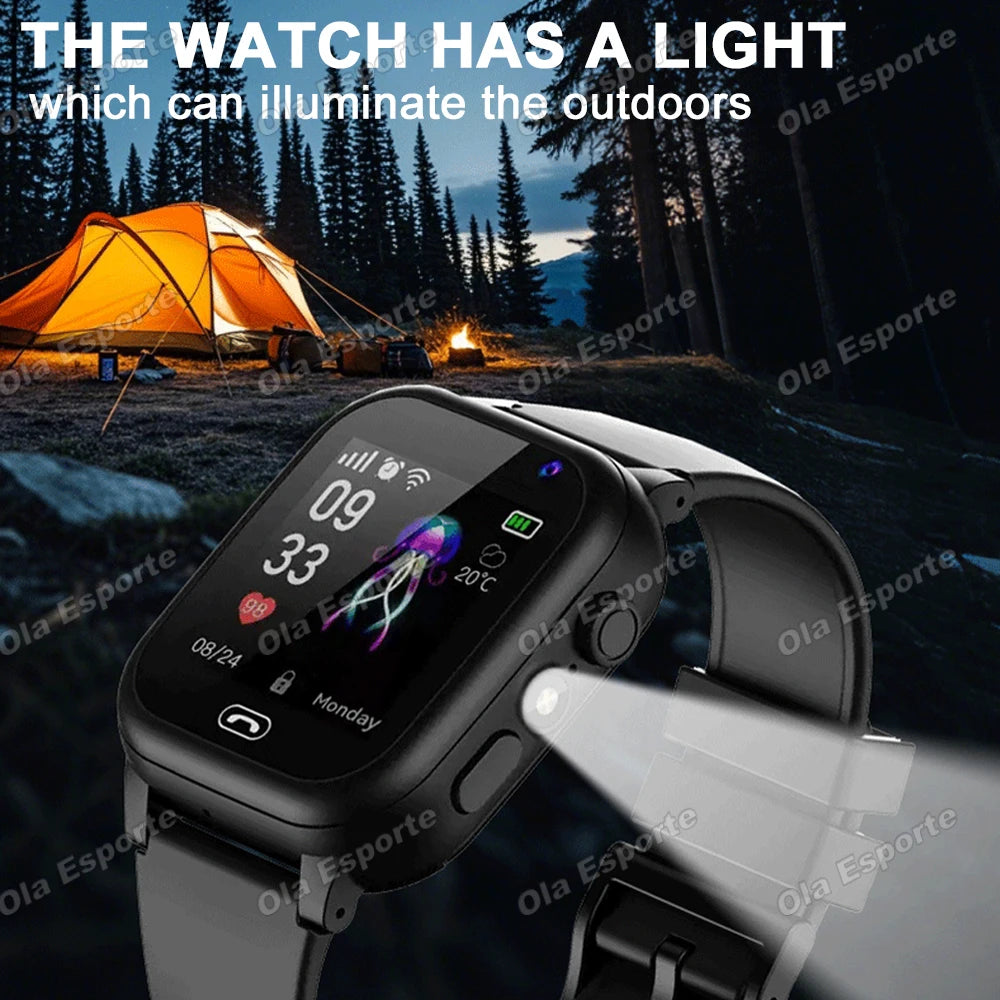 Kids 4G GPS Smartwatch – SIM Card, Video Call, SOS, Sleep Tracker | AKT TECH