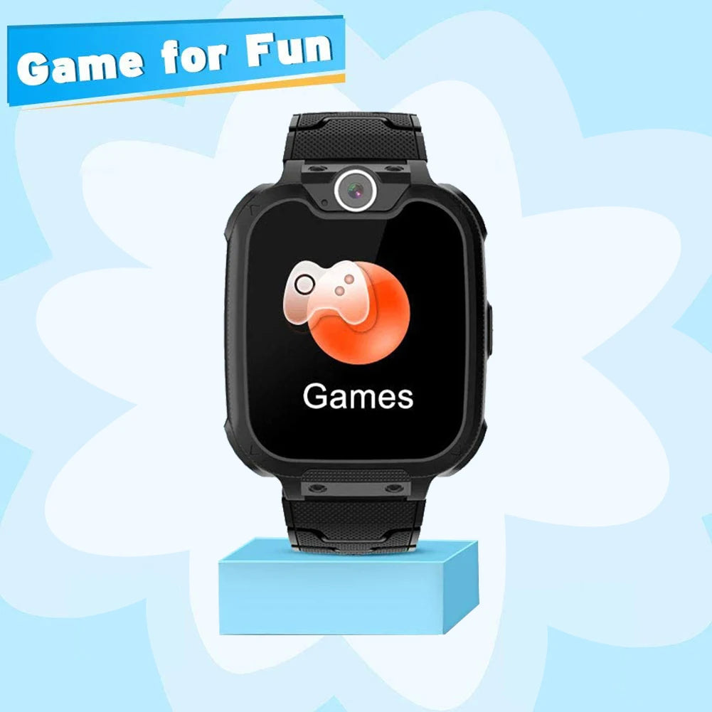 Kids Music Smart Watch Kids Smart Watch Listen Music Play Games Make Calls Selfie Recorder with 400mAh Battery