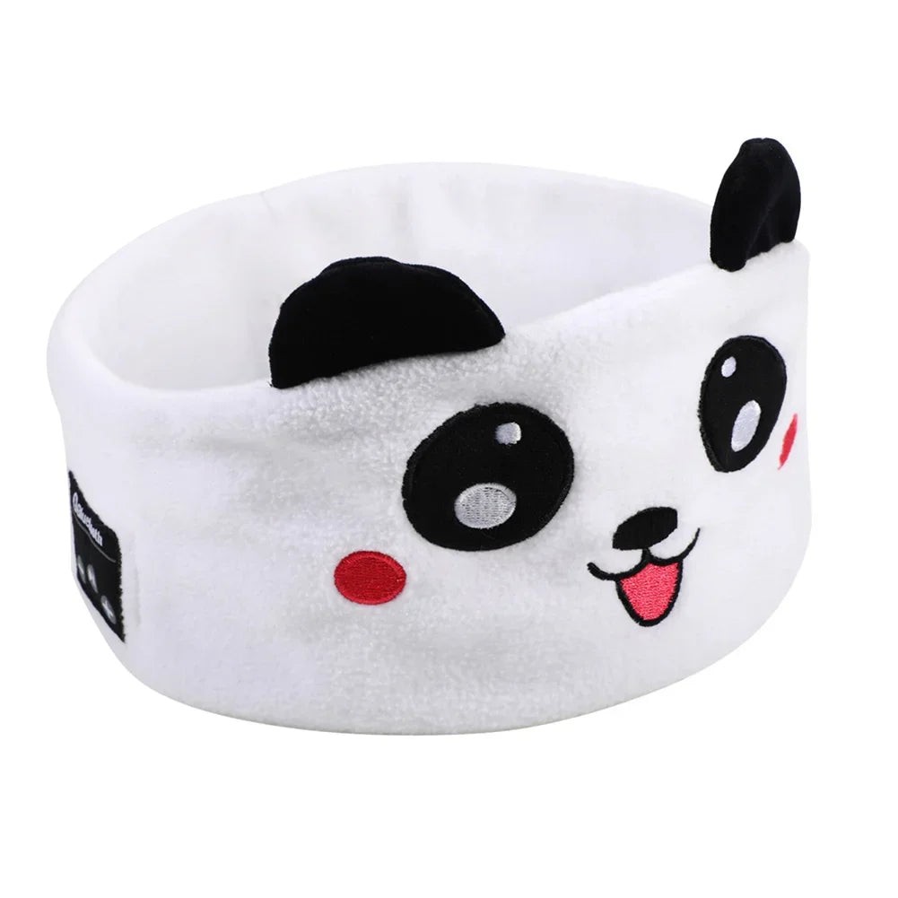 Kids Animal Bluetooth Sleep Headband – Soft Wireless Headphones, 10Hr Battery | AKT TECH