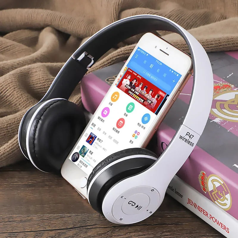 P47 Kids Wireless Bluetooth Headphones – Foldable, HIFI Bass, Built-in Mic | AKT TECH