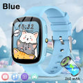 Kids Games Smartwatch 1.83''HD Screen Camera Interesting Games Sleep Monitoring Alarm Clock Calculator Children Watch Gifts HW12